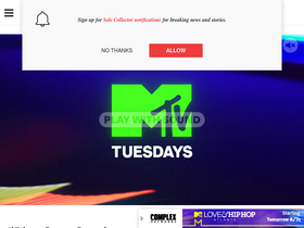 'solecollector.com' screenshot