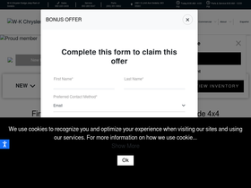 'wkcdjrsedalia.com' screenshot