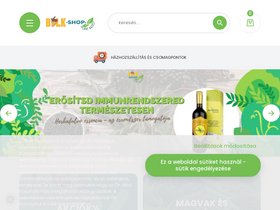 'bulkshop.hu' screenshot
