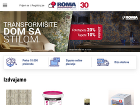 'roma.rs' screenshot