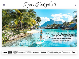 'annaeverywhere.com' screenshot