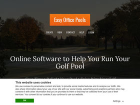 'easyofficepools.com' screenshot