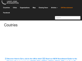 'undpjobs.net' screenshot