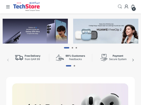 techstoreqa.com homepage screenshot