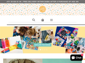 Caramel and Sun homepage screenshot