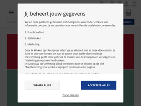 'jysk.nl' screenshot