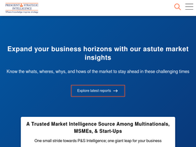'psmarketresearch.com' screenshot