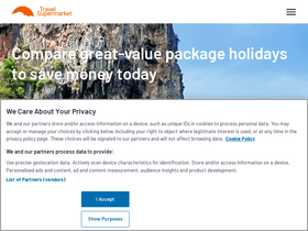 'travelsupermarket.com' screenshot