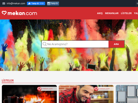 'mekan.com' screenshot