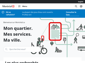 'montreal.ca' screenshot