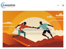 'lausanne.org' screenshot