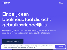 'tellow.nl' screenshot