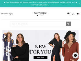 'saltycrush.com' screenshot