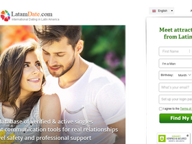 'latamdate.com' screenshot