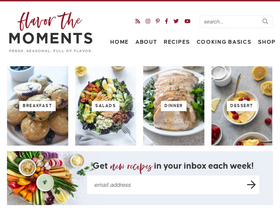 'flavorthemoments.com' screenshot