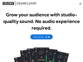 'crumplepop.com' screenshot