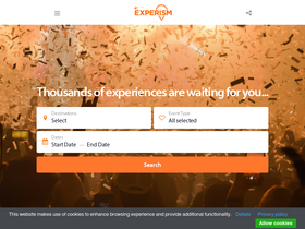 'experism.com' screenshot