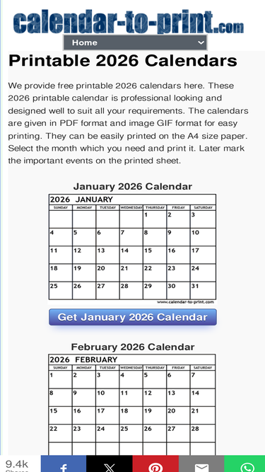 calendar-to-print.com