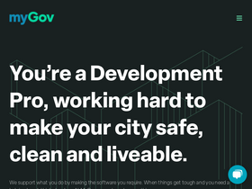 'mygov.us' screenshot