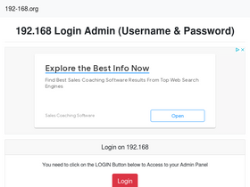 '192-168.org' screenshot