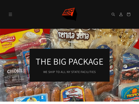 thepackageusa.com homepage screenshot