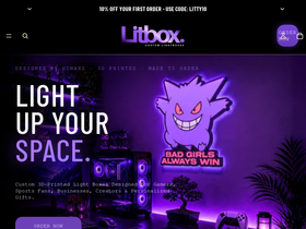 thelitbox.com homepage screenshot