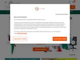 'manutan.it' screenshot