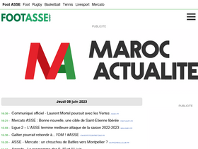 'footasse.com' screenshot