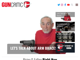 'guncritic.com' screenshot