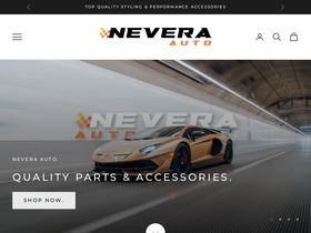Nevera Auto homepage screenshot