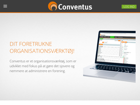 'conventus.dk' screenshot