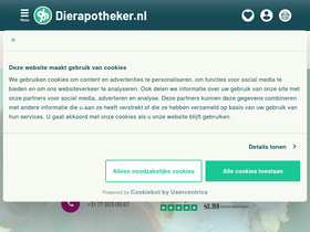 'dierapotheker.nl' screenshot