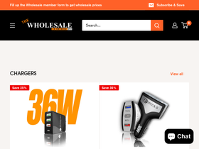 thewholesalespot.us homepage screenshot
