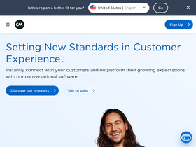 'cm.com' screenshot