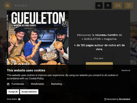 'gueuleton.fr' screenshot