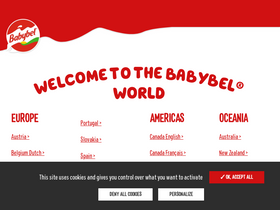 'babybel.com' screenshot