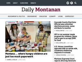 'dailymontanan.com' screenshot