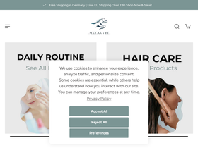 aegeanvibe.de homepage screenshot