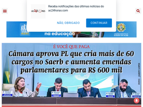 'ac24horas.com' screenshot