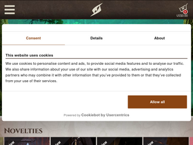 'epicarmoury.com' screenshot
