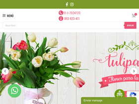 floreriapetalosyhojas.com homepage screenshot