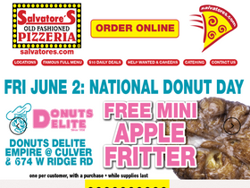 'salvatores.com' screenshot