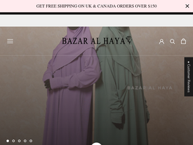 'bazaralhaya.com' screenshot