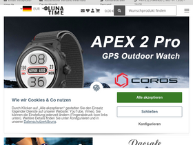 'luna-time.de' screenshot