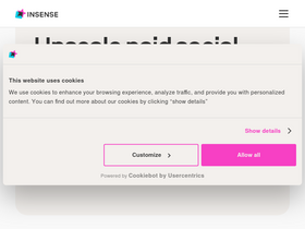'insense.pro' screenshot