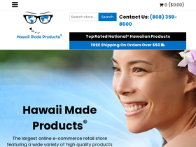 hawaiimadeproducts.com homepage screenshot