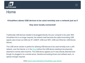 'virtualhere.com' screenshot