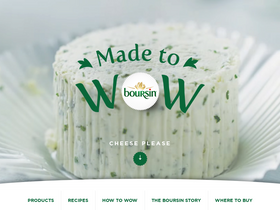 'boursin.com' screenshot