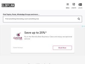 'globylink.com' screenshot