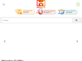 'mayanhhoangto.com' screenshot